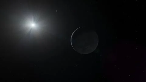 Flying in space Stock Footage 146177863