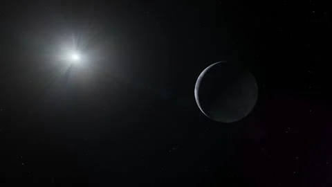 Flying in space Stock Footage 146177872