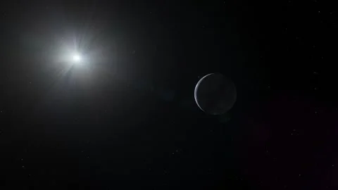 Flying in space Stock Footage 146177890