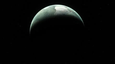 Flying in space Stock Footage 146209958