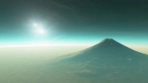 Flying in space Stock Footage 146209994