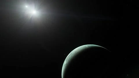 Flying in space Stock-Footage 146210062