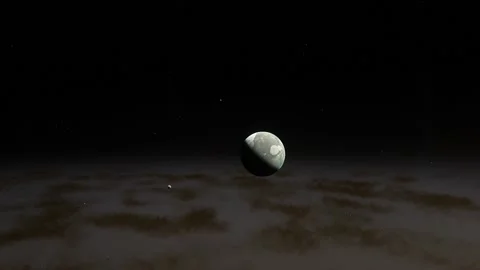 Flying in space Stock Footage 146210085