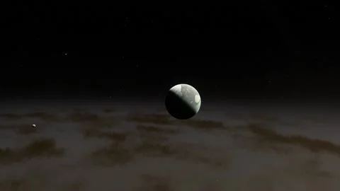 Flying in space Stock Footage 146210111