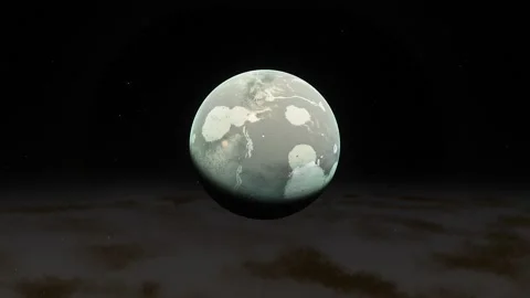 Flying in space Stock Footage 146210135