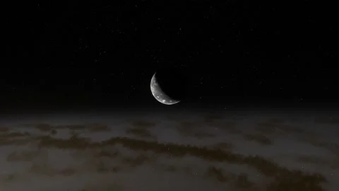 Flying in space Stock Footage 146210213