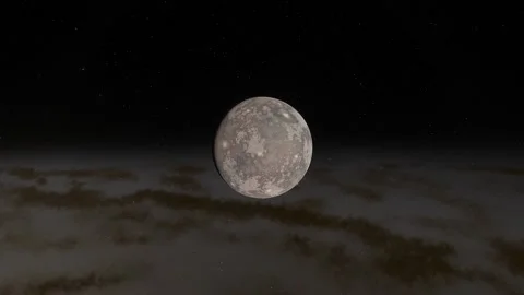 Flying in space Stock Footage 146210222