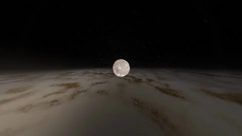 Flying in space Stock Footage 146210236