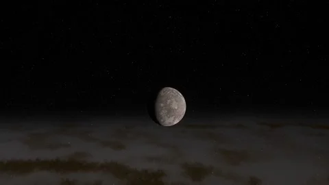 Flying in space Stock Footage 146210248