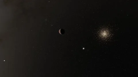 Flying in space Stock Footage 146210275