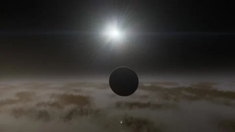 Flying in space Stock Footage 146210300