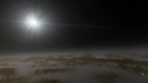 Flying in space Stock Footage 146210312