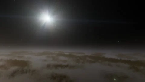 Flying in space Stock Footage 146210318