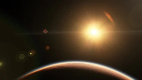 Flying in space Stock-Footage 146210430