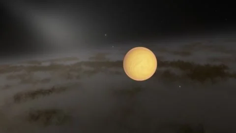 Flying in space Stock Footage 146210448