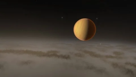 Flying in space Stock Footage 146210456