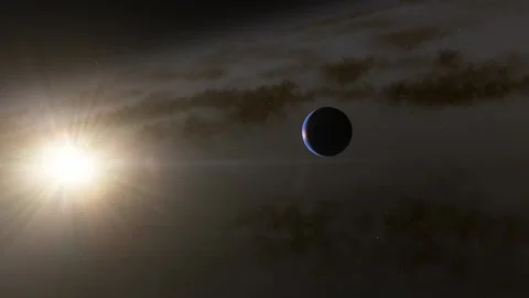 Flying in space Stock Footage 146210509