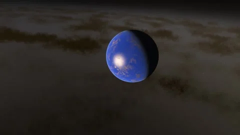 Flying in space Stock Footage 146210520