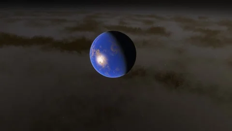 Flying in space Stock Footage 146210523