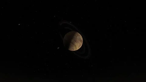 Flying in space Video stock 146210625