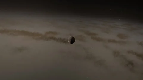 Flying in space Stock Footage 146227599