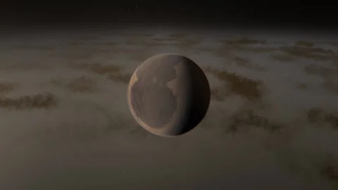 Flying in space Stock Footage 146227671