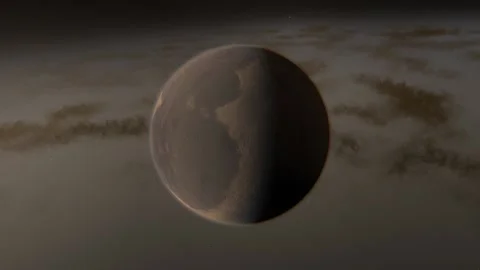 Flying in space Stock Footage 146227695