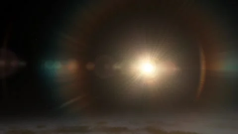 Flying in space Stock Footage 146227747