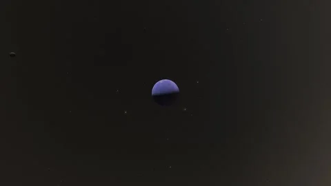 Flying in space Stock Footage 146227791