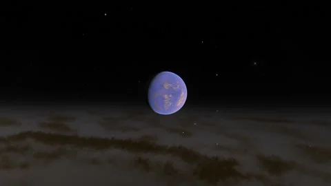 Flying in space Stock Footage 146227859