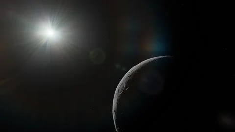 Flying in space Stock Footage 146228047