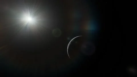 Flying in space Stock Footage 146228049