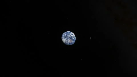 Flying in space Stock Footage 146228073