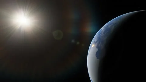 Flying in space Stock Footage 146228097