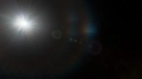 Flying in space Stock Footage 146276848