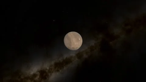 Flying in space Stock Footage 146276936