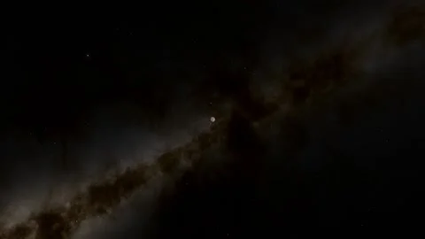 Flying in space Stock Footage 146276954