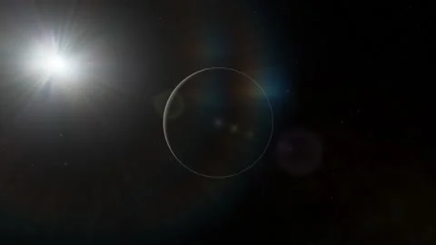 Flying in space Stock Footage 146276968