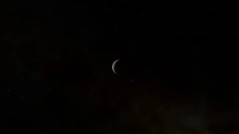 Flying in space Stock Footage 146276974