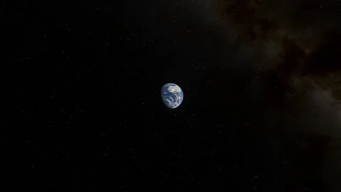 Flying in space Stock Footage 146277445