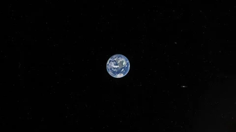 Flying in space Stock Footage 146277535