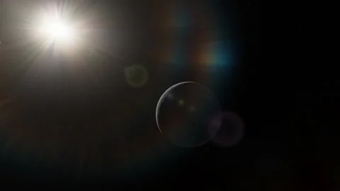 Flying in space Stock Footage 146280303