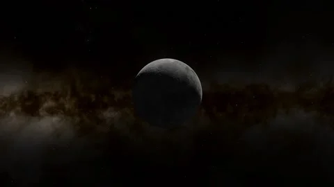 Flying in space Stock Footage 146280396