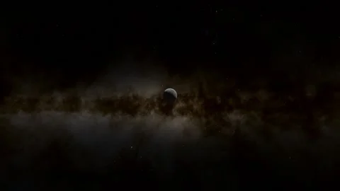 Flying in space Stock Footage 146280442