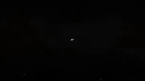 Flying in space Stock Footage 146280535