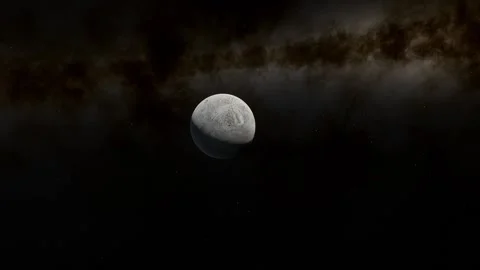 Flying in space Stock Footage 146280654