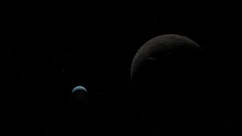 Flying in space Stock Footage 146280787