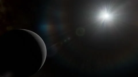 Flying in space Stock Footage 146281217