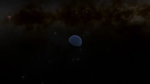 Flying in space Stock Footage 146281479