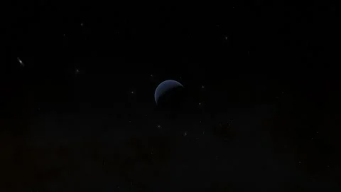 Flying in space Stock Footage 146281483